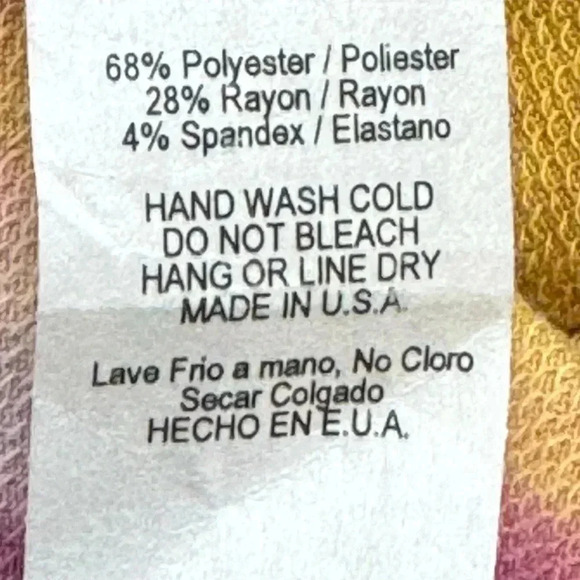 ADORA Multicolor Tie-Dye Women's Top - Picture 5 of 5